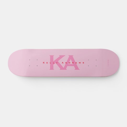 Roze Skateboard (Horizontaal)