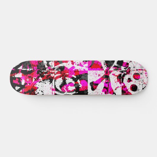 Roze Skateboard (Horizontaal)