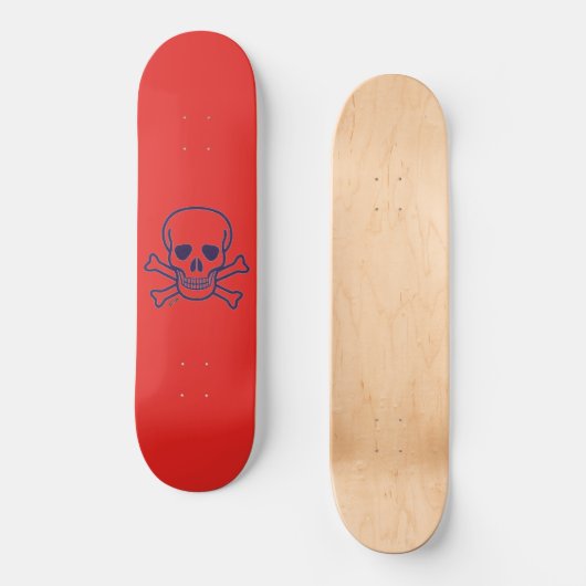 Roze skateboard van Botten (Voorkant)