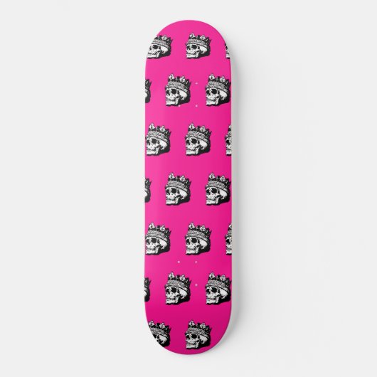 Roze skateboard van het schildpad (Voorkant)
