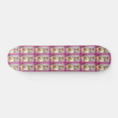 roze skateboard van mermaids (Horizontaal)