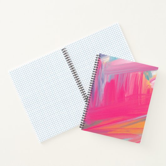roze sketchbook - boek (Binnen)