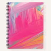 roze sketchbook - boek (Voorkant)