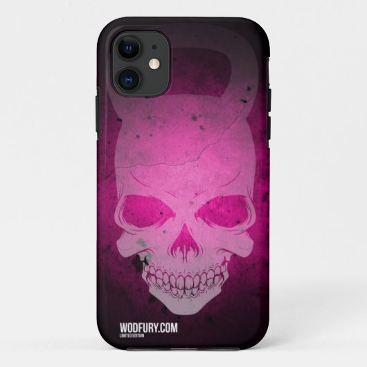 Roze Skull Kettlebell - Limited Edition Case-Mate iPhone Case (Achterkant)