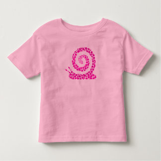 Roze slak kinder shirts
