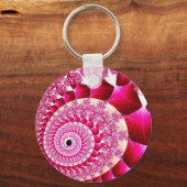 roze slak sleutelhanger (Voorkant)