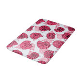 Roze slakken Pattern Girly Zoology Badmat (Gekanteld)