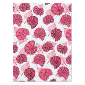 Roze slakken Pattern Girly Zoology Tafelkleed (Voorkant)