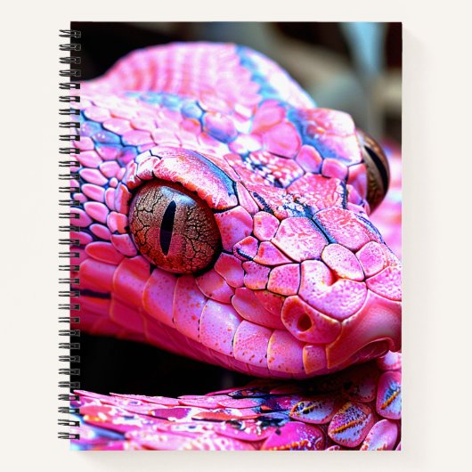 Roze slang notitieboek (Voorkant)