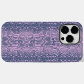 Roze Slang Skin Animal Print Case-Mate iPhone Case (Achterkant (horizontaal))