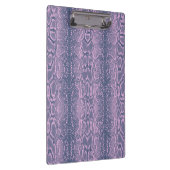 Roze Slang Skin Animal Print Klembord (Rechts)