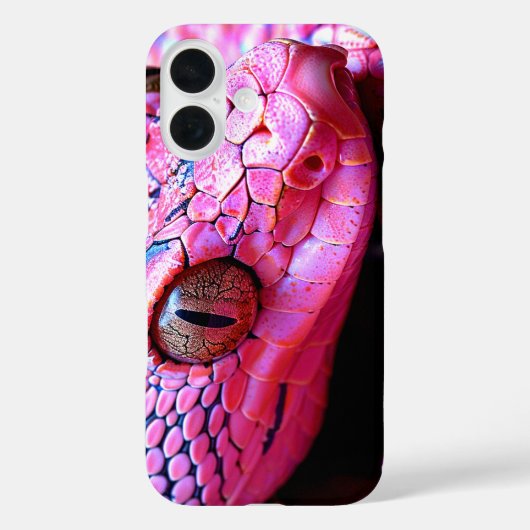 Roze slang telefoonhoesje Case-Mate iPhone case (Achterkant)