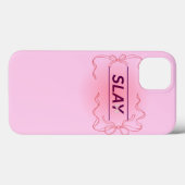 Roze, slay" telefoonhoesje-stijlvol Case-Mate iPhone case (Achterkant (horizontaal))