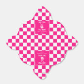 Roze Slechte Twee Het Bone Skelet 2e Verjaardagsfe Bedankdoosjes (Uitgevouwen)