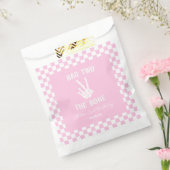 Roze Slechte Twee Het Bone Skelet 2e Verjaardagsfe Bedankzakje (Gezegeld)