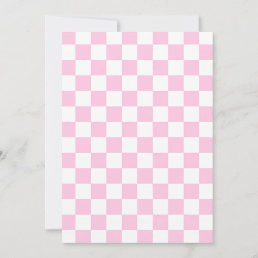 Roze Slechte Twee Het Bone Skelet 2e Verjaardagsfe Kaart (Achterkant)