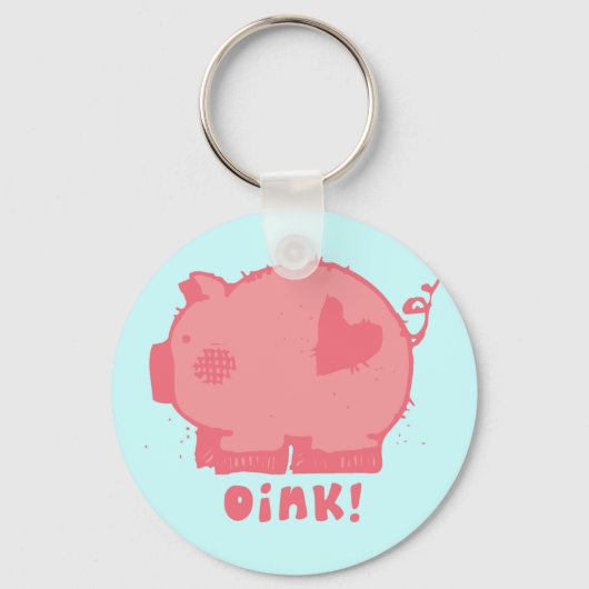 Roze! Sleutelhanger (Voorkant)