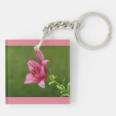 Roze Sleutelhanger (Achterkant)