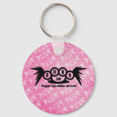 roze sleutelhanger (Voorkant)