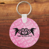 roze sleutelhanger (Voorkant)