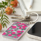 Roze Sleutelhanger in zakjes (Voorkant Rechts)