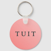 Roze Sleutelhanger rondreeks (Voorkant)