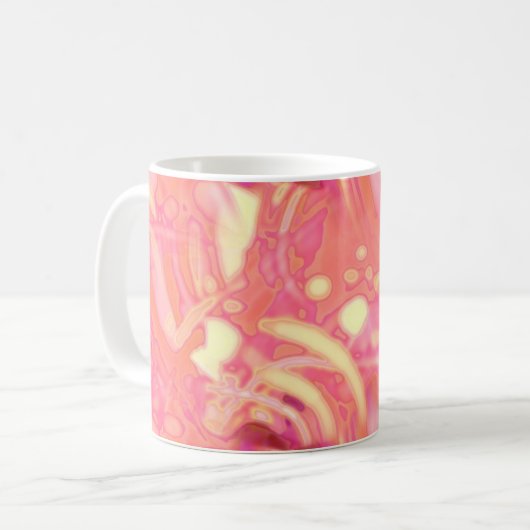 Roze Slush Koffiemok (Voorkant links)