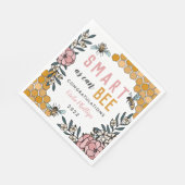 Roze Smart zoals de GraduPartij kan zijn Servet (Hoek)