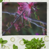 Roze smeltoproever theedoek (Gevouwen)