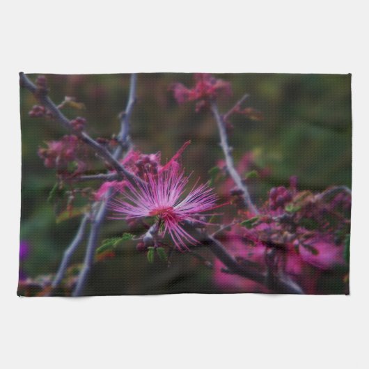 Roze smeltoproever theedoek (Horizontaal)