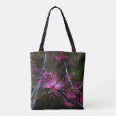 Roze smeltoproever tote bag (Achterkant)