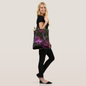 Roze smeltoproever tote bag (Op model)