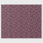 Roze Snake Print Cadeaupapier (Vlak)