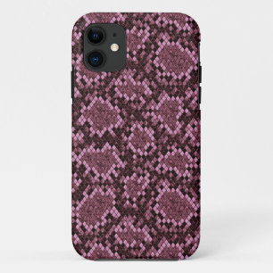 Roze Snake Print Case-Mate iPhone Case