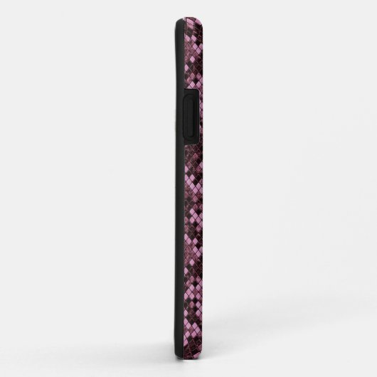 Roze Snake Print Case-Mate iPhone Case (Achterkant/rechts)