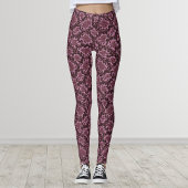 Roze Snake Print Leggings