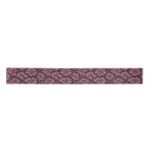 Roze Snake Print Satijnen Lint (Voorkant)