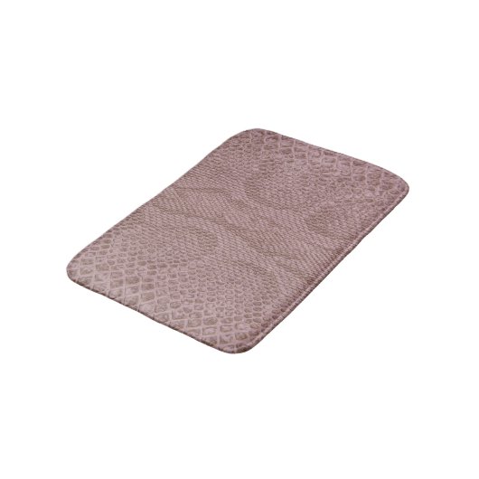 Roze Snakeskin Badmat (Gekanteld)