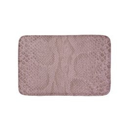 Roze Snakeskin Badmat