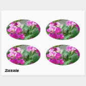 Roze Snapdragon sticker (Vel)