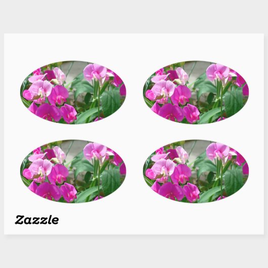 Roze Snapdragon sticker (Vel)