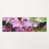 Roze Snapdragons Yogamat (Achterkant (horizontaal))
