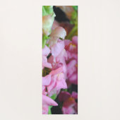 Roze Snapdragons Yogamat (Achterkant)