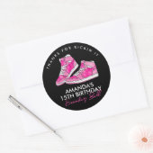 Roze Sneaker Ball Sticker (Envelop)