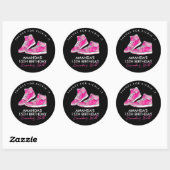 Roze Sneaker Ball Sticker (Vel)