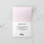 Roze Sneakers Baby shower Dank u kaarten (Binnen)