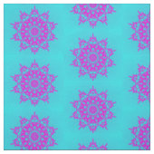Roze sneeuwvlokken stof (Swatch)