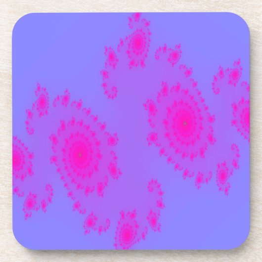 Roze Sneeze Cork Onderzetter (Voorkant)