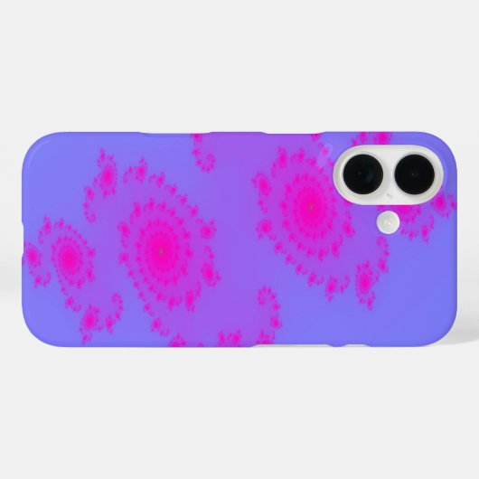 Roze Sneeze iPhone Case (Achterkant (horizontaal))