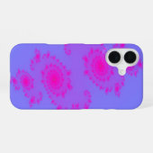 Roze Sneeze iPhone Case 16 Hoesje (Achterkant horizontaal)
